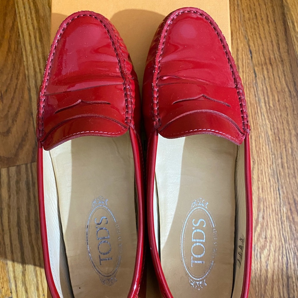Tod’s Gommino Patent Leather Loafer
